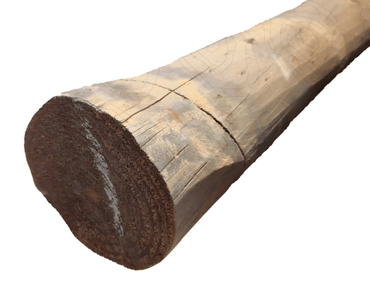 Polin Impregnado Descortezado 4 a 5 Pulgadas En 2,44 Metros