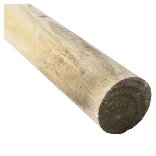 Polin Impregnado Calibrado 6 Pulgadas En 2,44 Metros